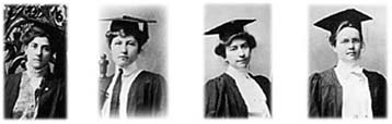 Stella, Helen, Jessie, Elizabeth (Bess) 